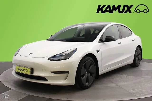 Tesla Model 3 Long Range Refresh / 2x Tesla-alut / SUOMI-auto / Kasko alk. 499eur/v / Lämpöpumppu / Lasikatto / Image 6